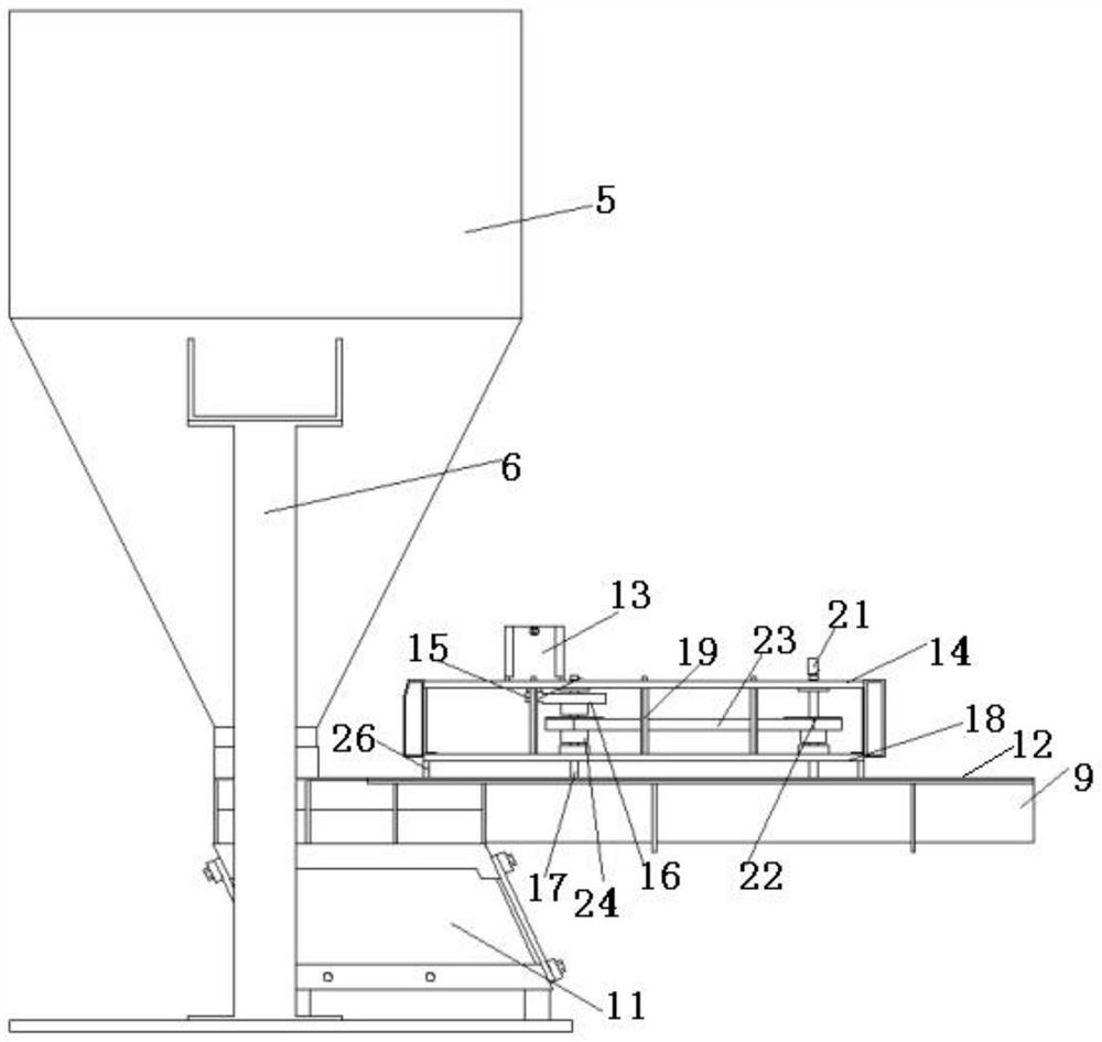 AGV integrated full-intelligent batching control system