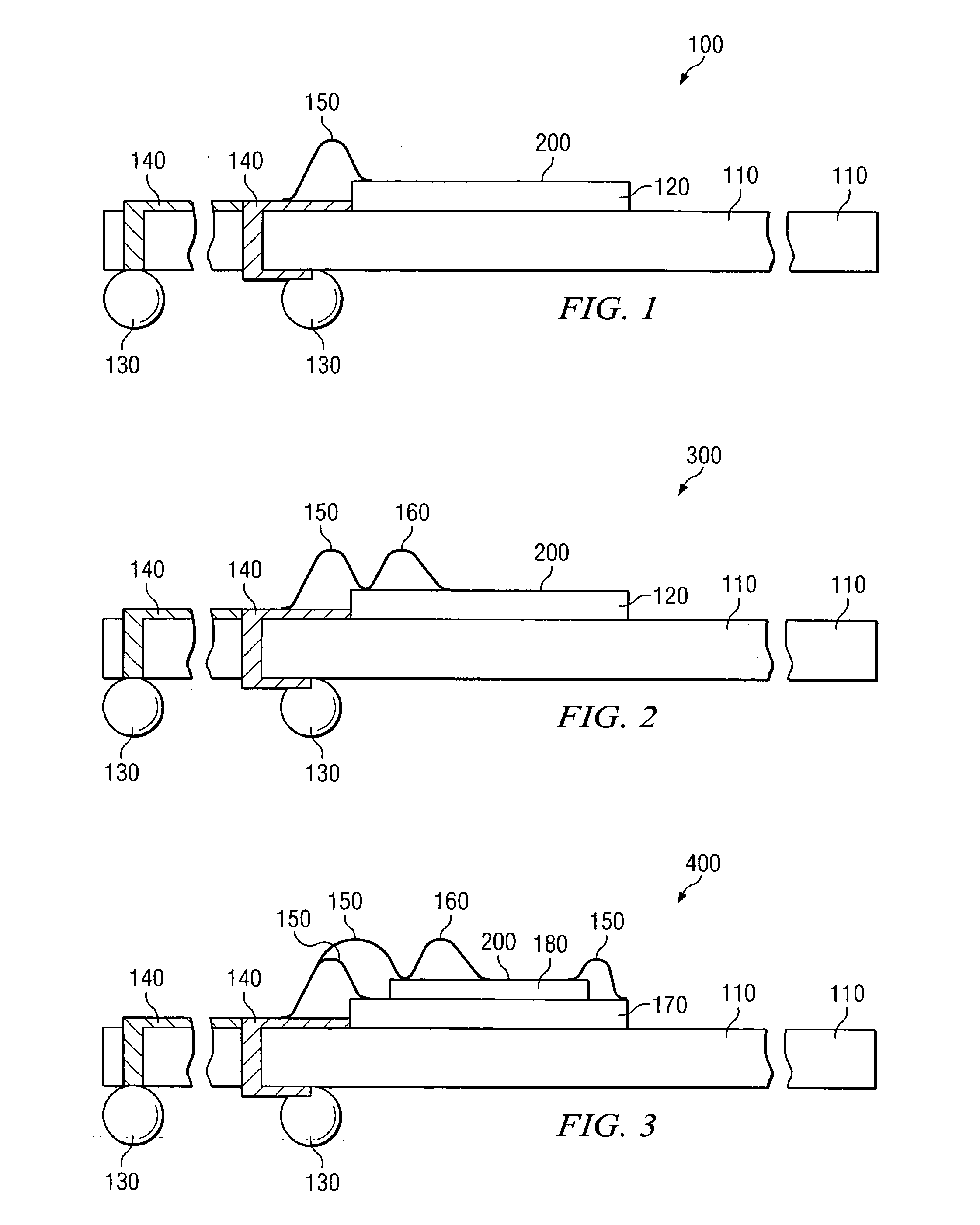 Power plane design and jumper wire bond for voltage drop minimization