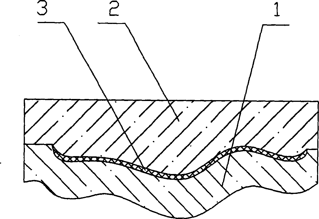 Production of crystal jade glass