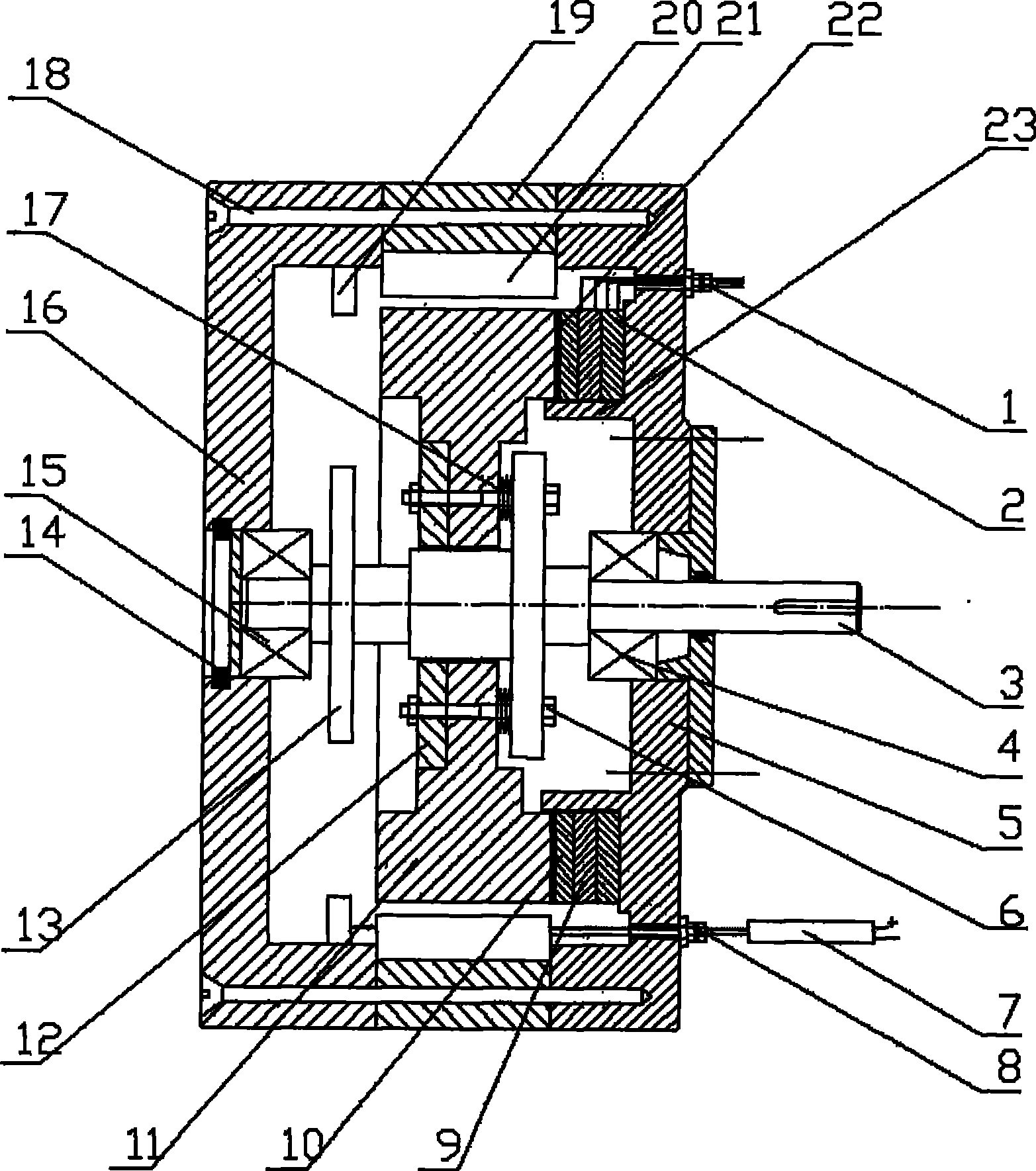 Piezo-electricity ultrasound and electromagnet integration driven electric motor