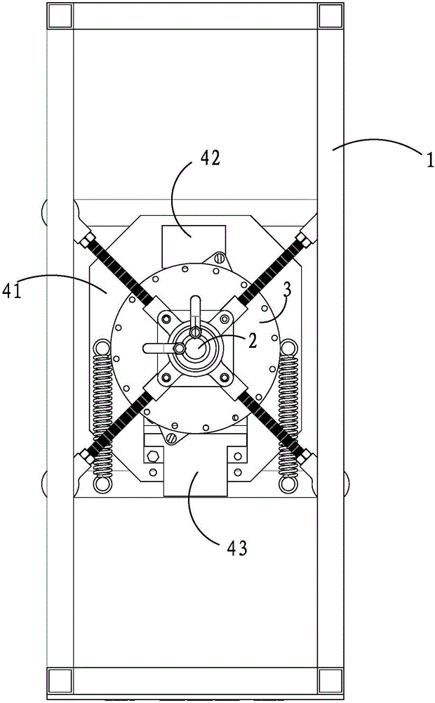 Automatically cleaned filter device and filter equipment