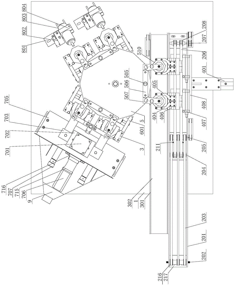 Rotating disc type lens edging and chamfering machine