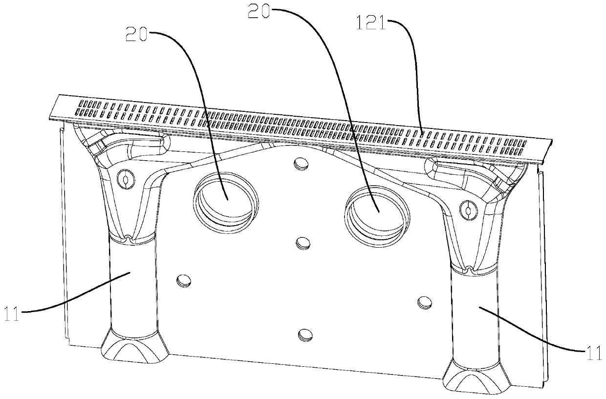 Multi-injection-tube type fire sheet