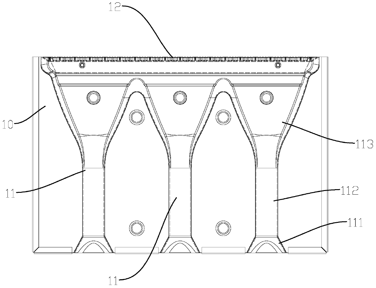 Multi-injection-tube type fire sheet