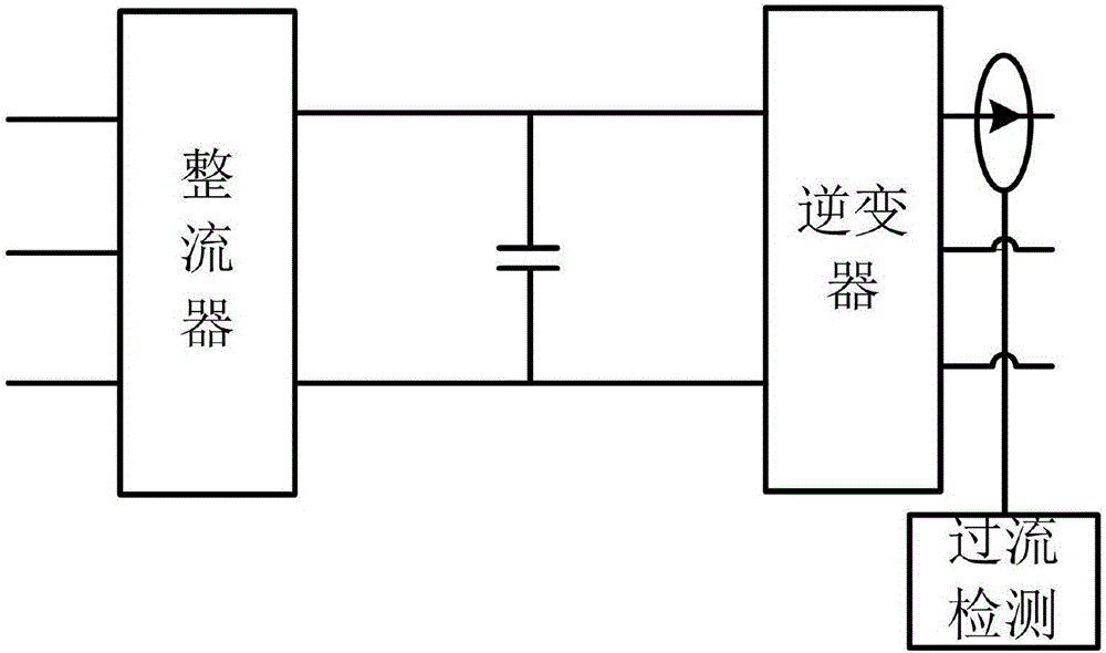 Semiconductor switch over-current detection method and converter