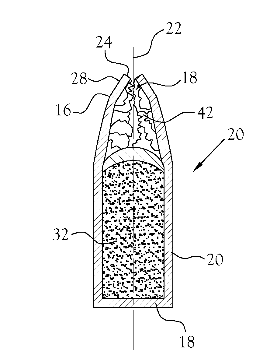 Method of Enhancing the External Ballistics and Ensuring Consistent Terminal Ballistics of an Ammunition Projectile and Product Obtained