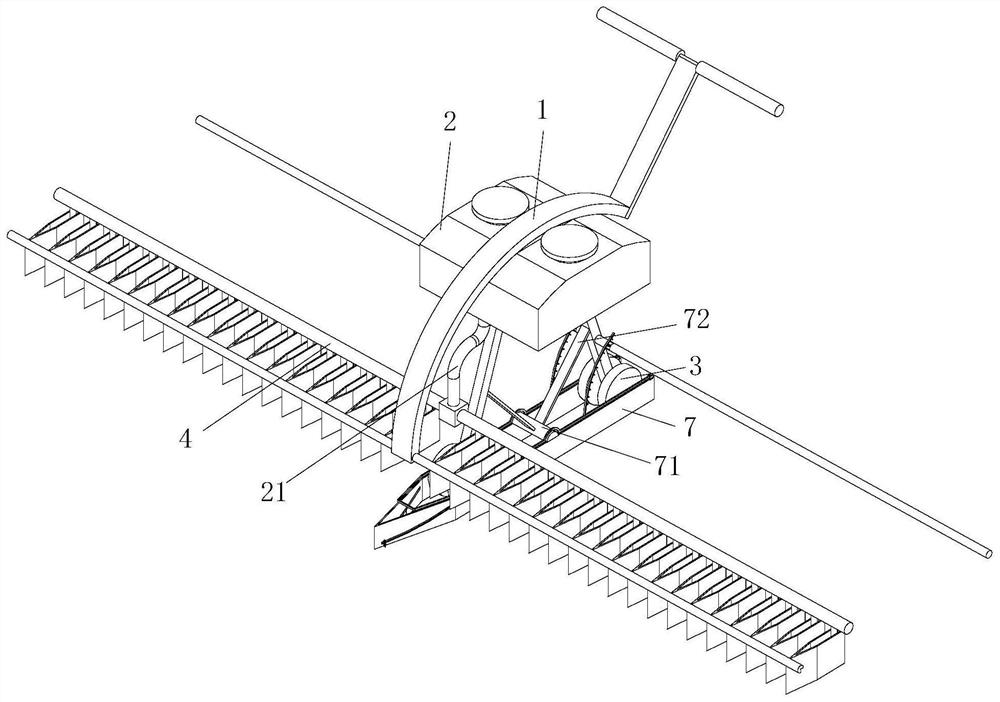 Fertilizing equipment for crops