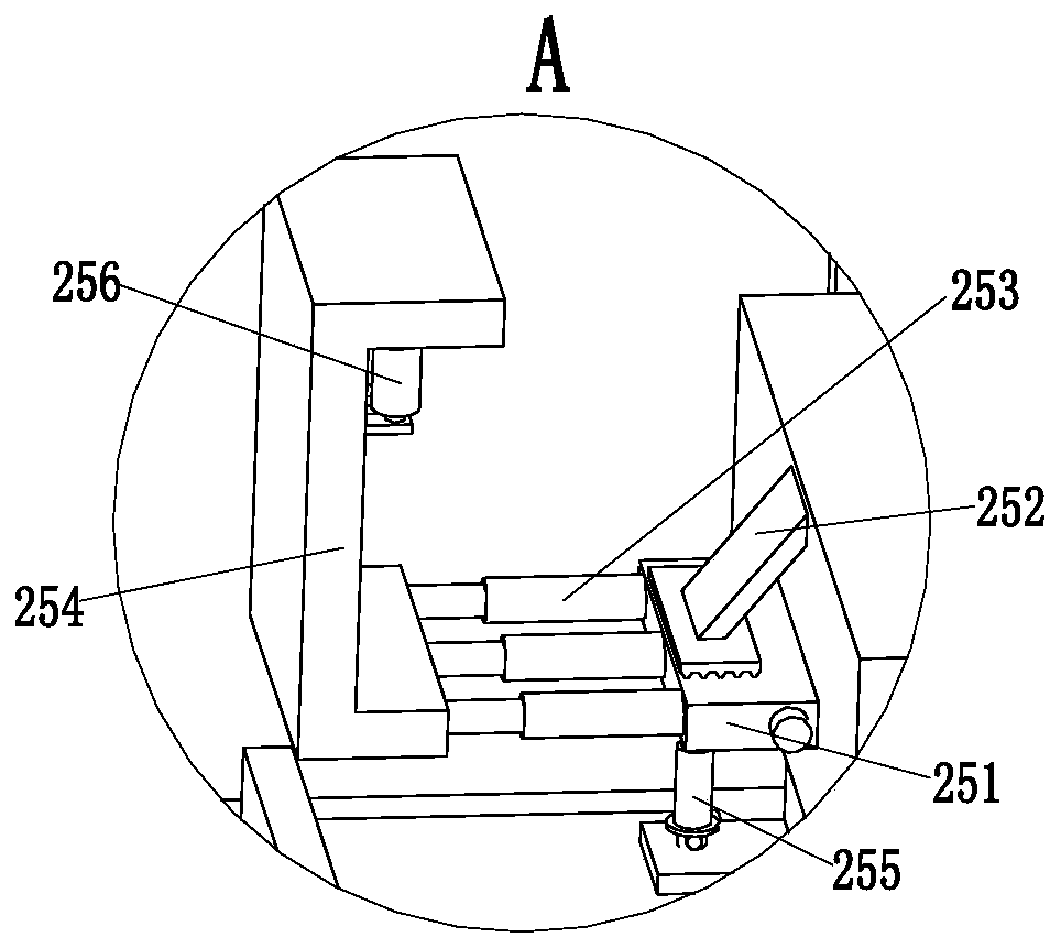 A steel plate positioning extrusion processing die and its processing technology