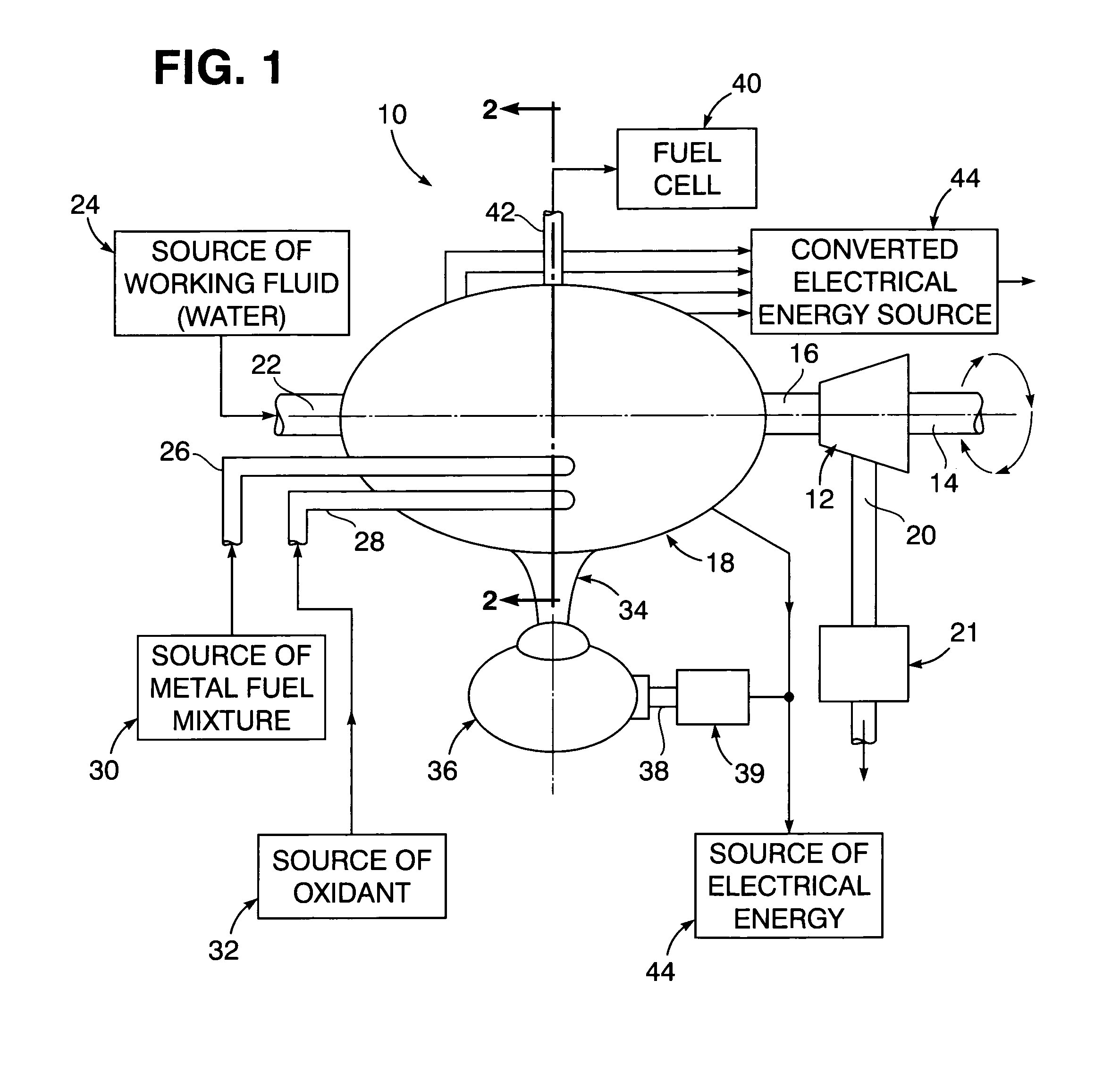 Air-independent fuel combustion energy conversion