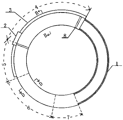 Energy-saving and environment-friendly annular track mobile kiln body brick kiln and heat energy recycling method