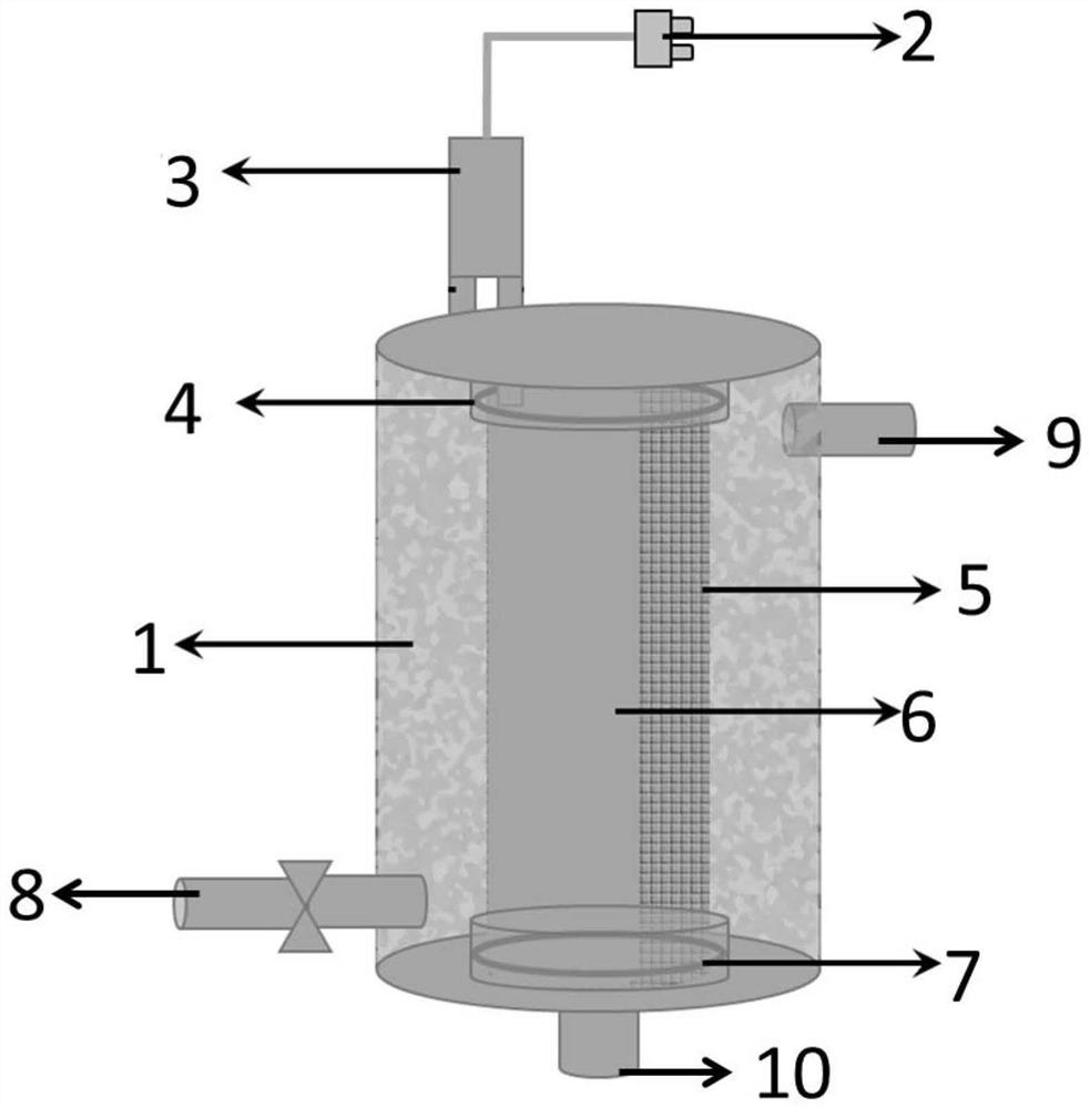 Electric control adsorption membrane assembly and use method thereof