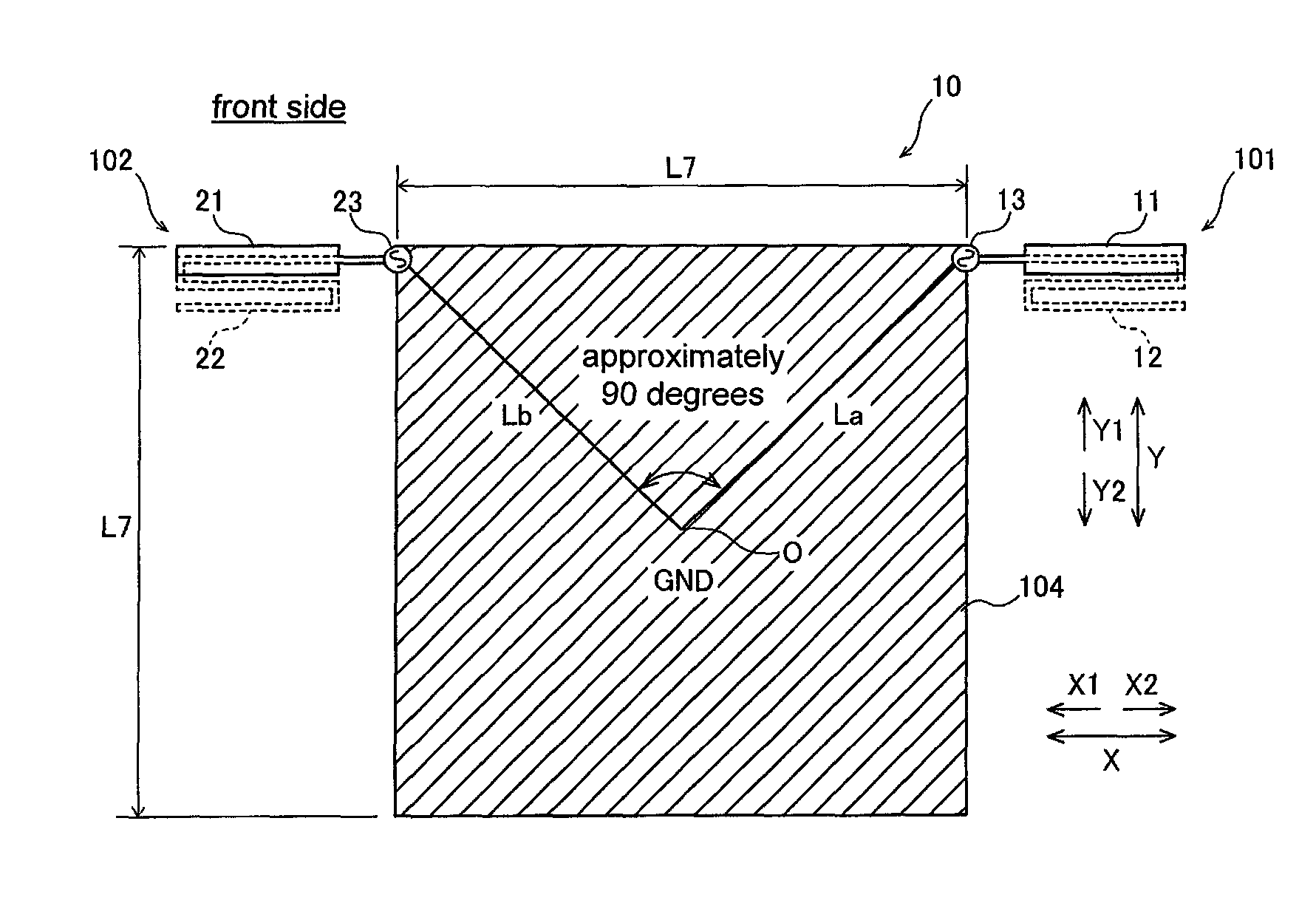 Multi-antenna device and communication device