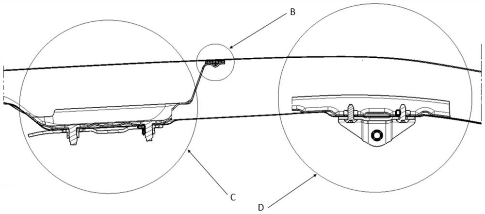 Engine hood reinforcing structure