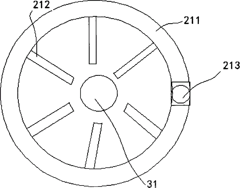 Water scrubbing type vacuumizing evaporation filtering tank