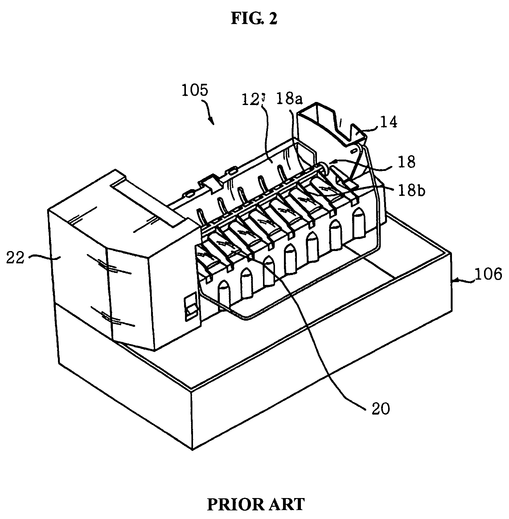 Rotary type ice maker and method for making ice using the same