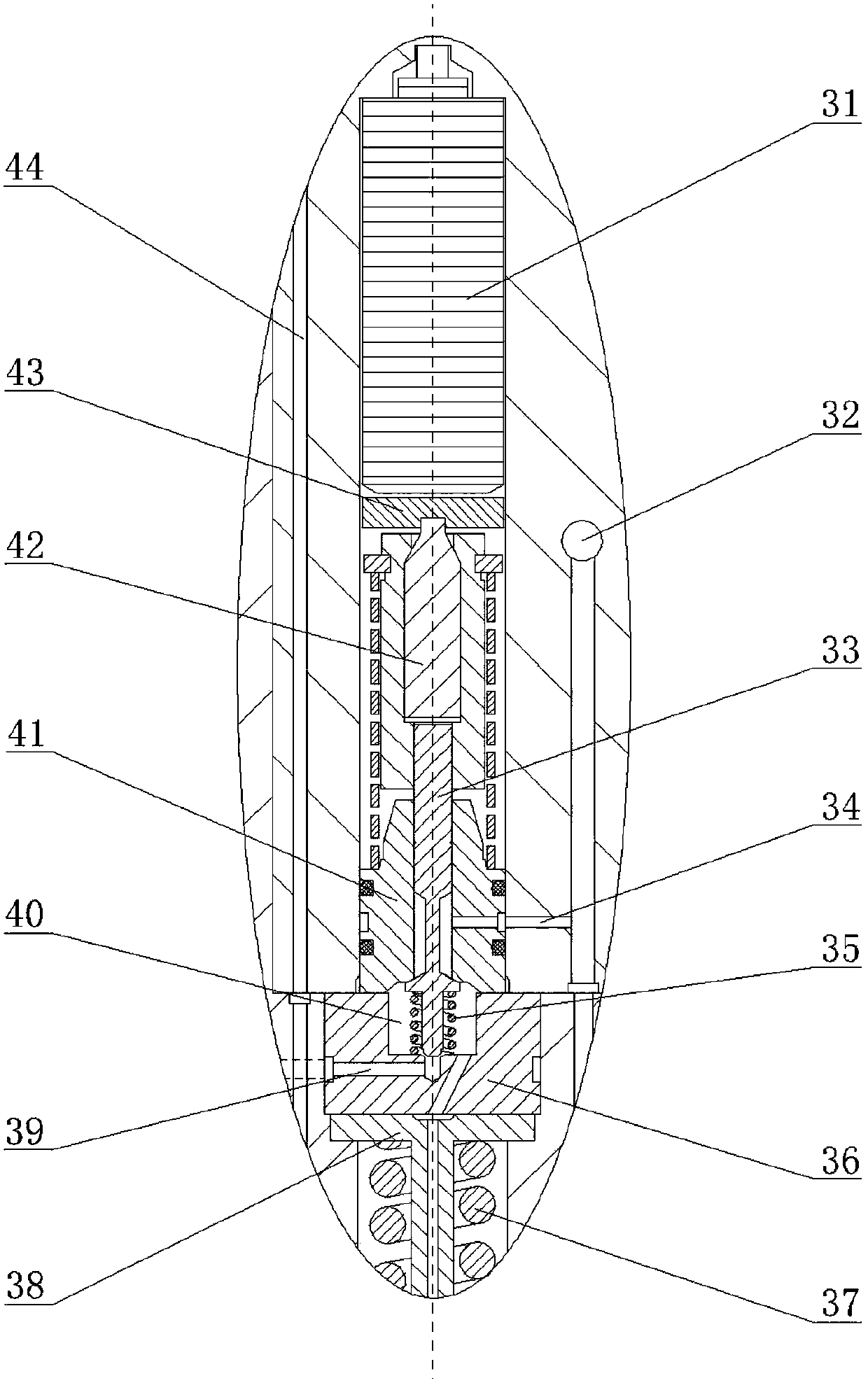 Combined Mechanical Injection-Boost Piezojet Mixed Fuel Injection Device