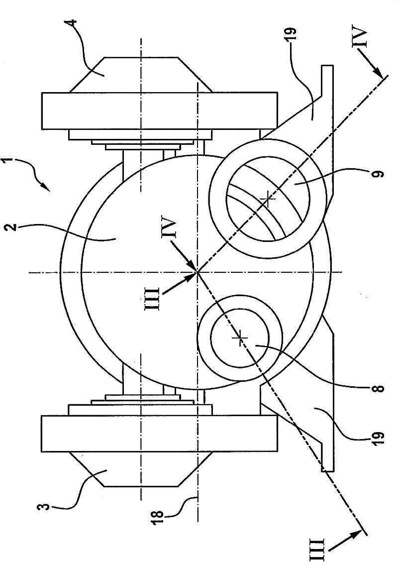 Device for ventilating and aerating a fuel tank