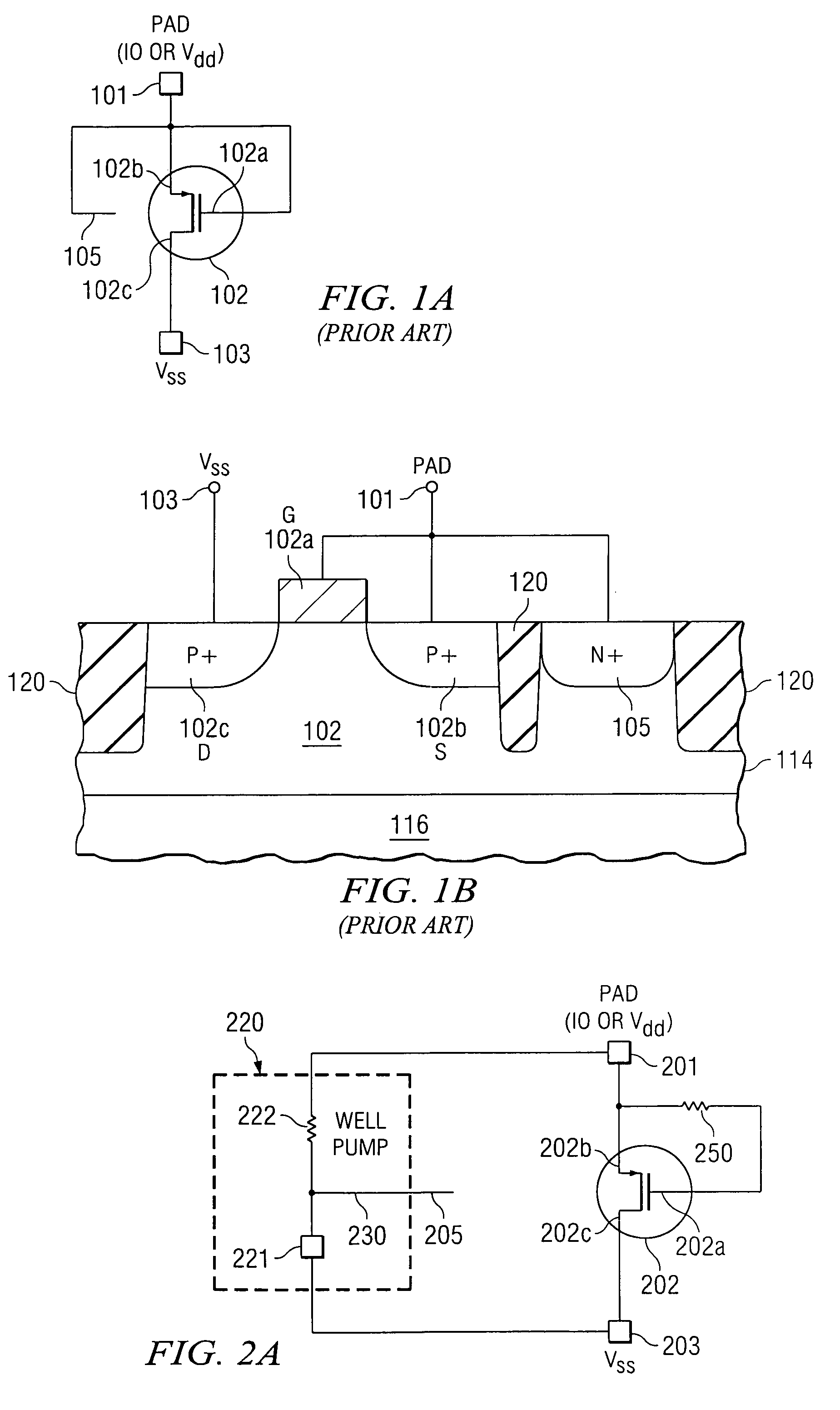 Body-biased pMOS protection against electrostatic discharge