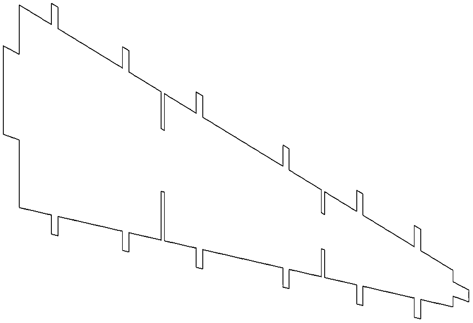 Manufacturing method of wing-body integrated honeycomb sandwiched composite material skin