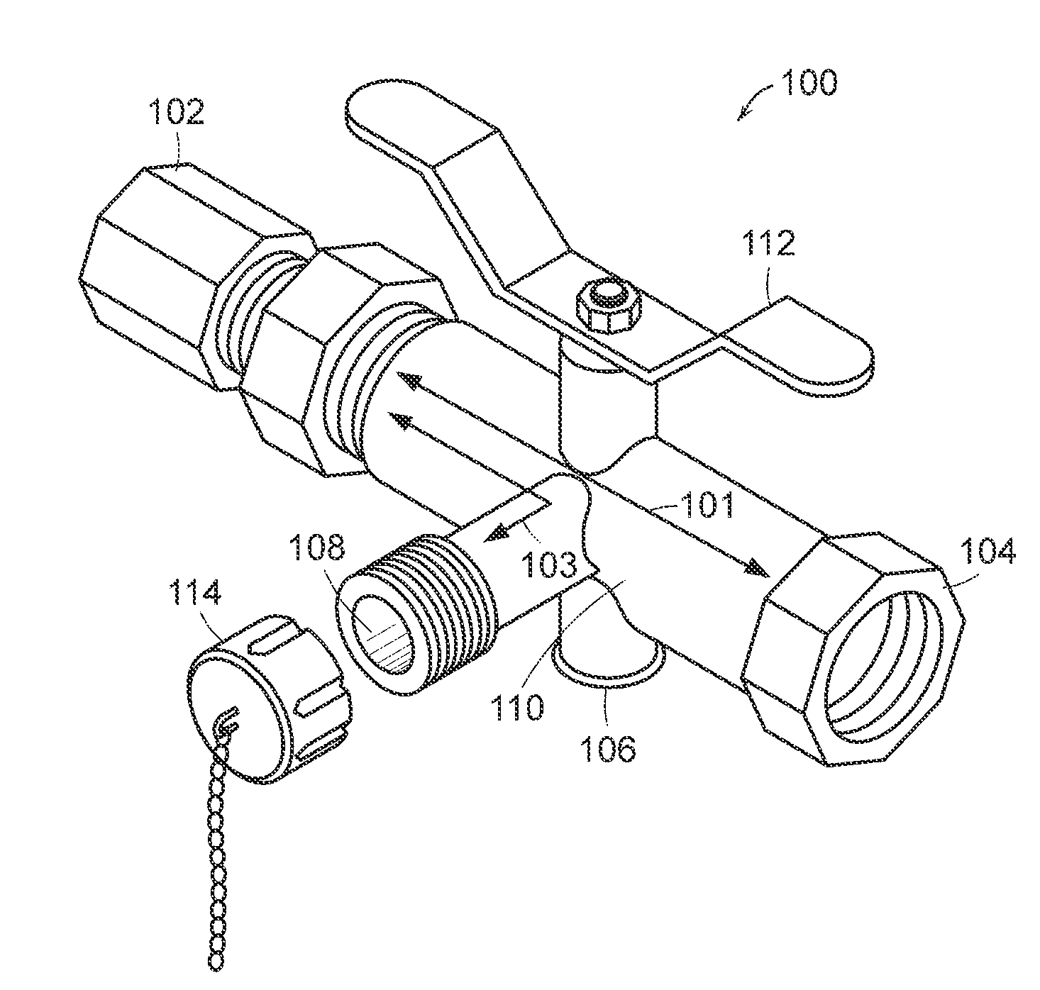 Method for isolating an appliance in a plumbing system