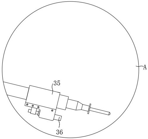 Automatic production equipment of half axle gear for automobile differential mechanism