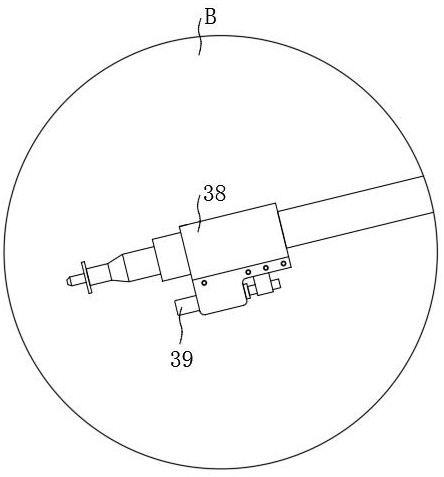 Automatic production equipment of half axle gear for automobile differential mechanism