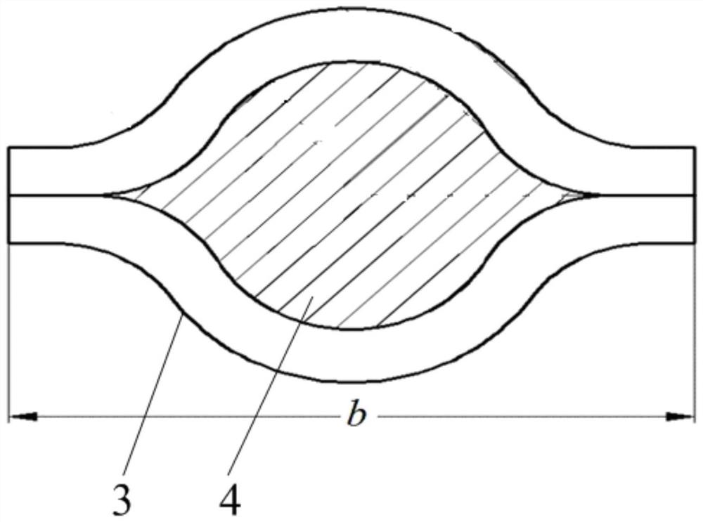 A deployable landing ladder with shape memory effect