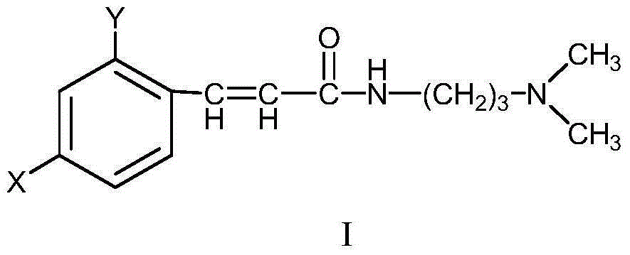 Application of a kind of cinnamamide compound as plant growth regulator