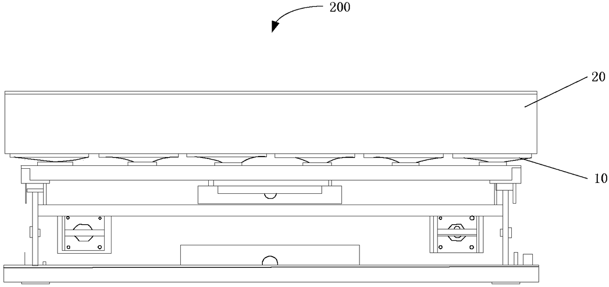 Intelligent adjusting supporting module and automatic adjusting bed