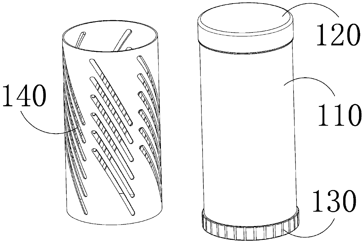 Switching assembly used for temperature control of vacuum cup