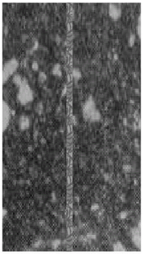 Preparation method of fractured carbonate rock core