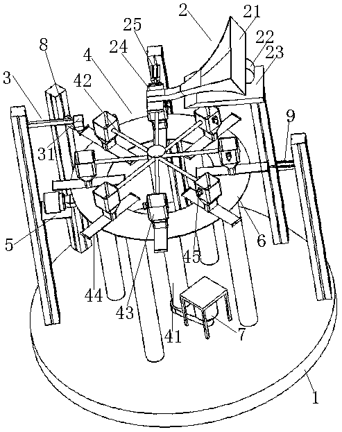 Crayfish grading and screening device based on machine vision detection