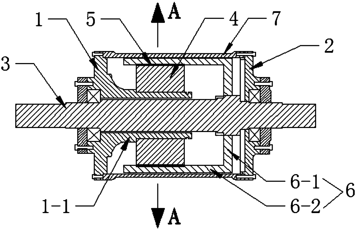 Eccentric tooth-type permanent magnet vernier motor