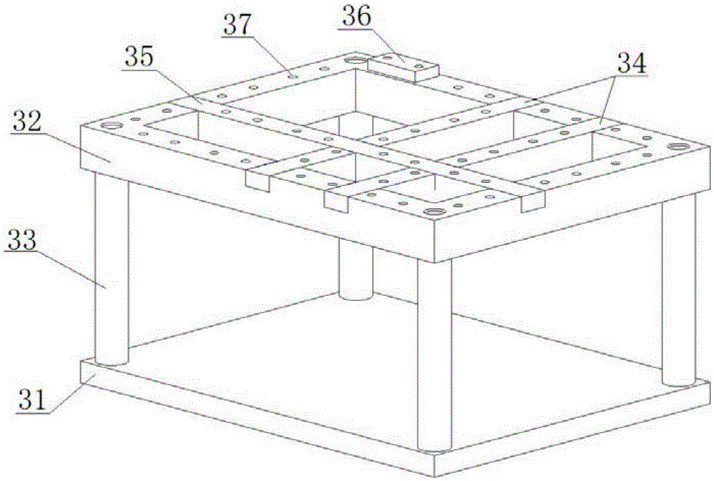 Electroplastic incremental forming device for plate and working method thereof