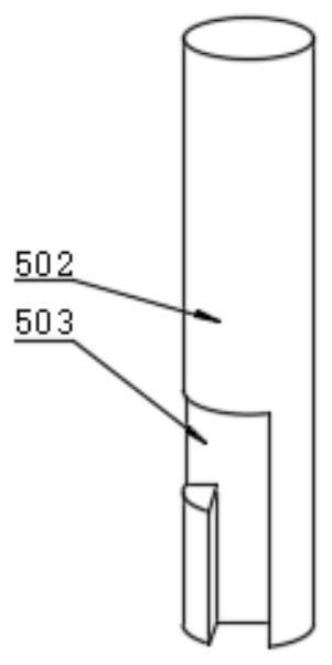 Fabricated ceiling ventilation device capable of changing wind direction