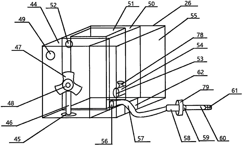 Peritonitis treating and cleaning device