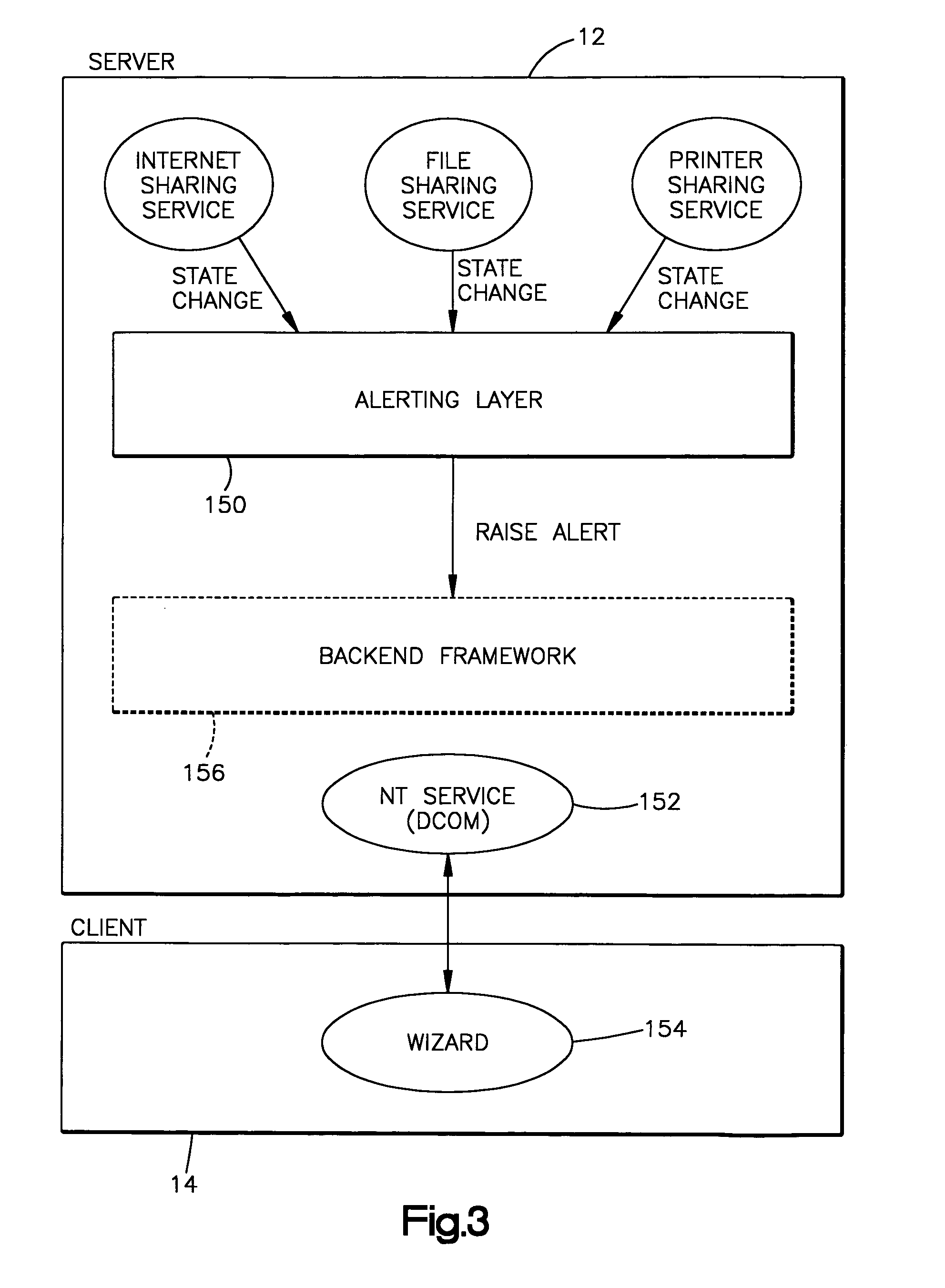 Client computer configuration based on server computer update