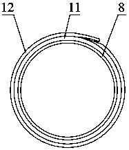 Full shielding type fixing device for dialysis tubes for arm internal fistula