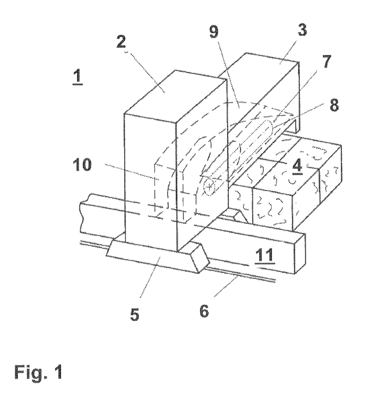 Process for calibrating the loading force of a breaker element of a bale opener and the bale opener