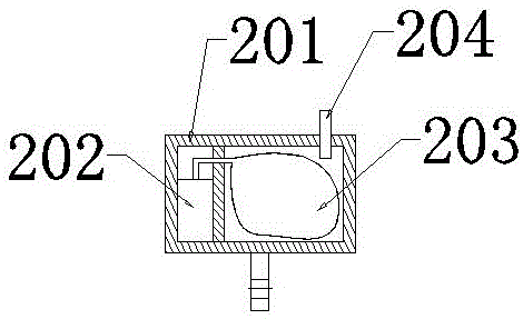 Seabed natural gas collecting device and method for suspension buoyancy tank hot water circulation pipe heating