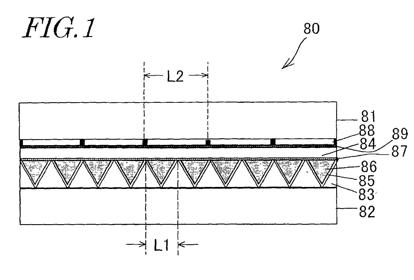 Optical element like corner cube retroreflector and reflective display device including such an optical element