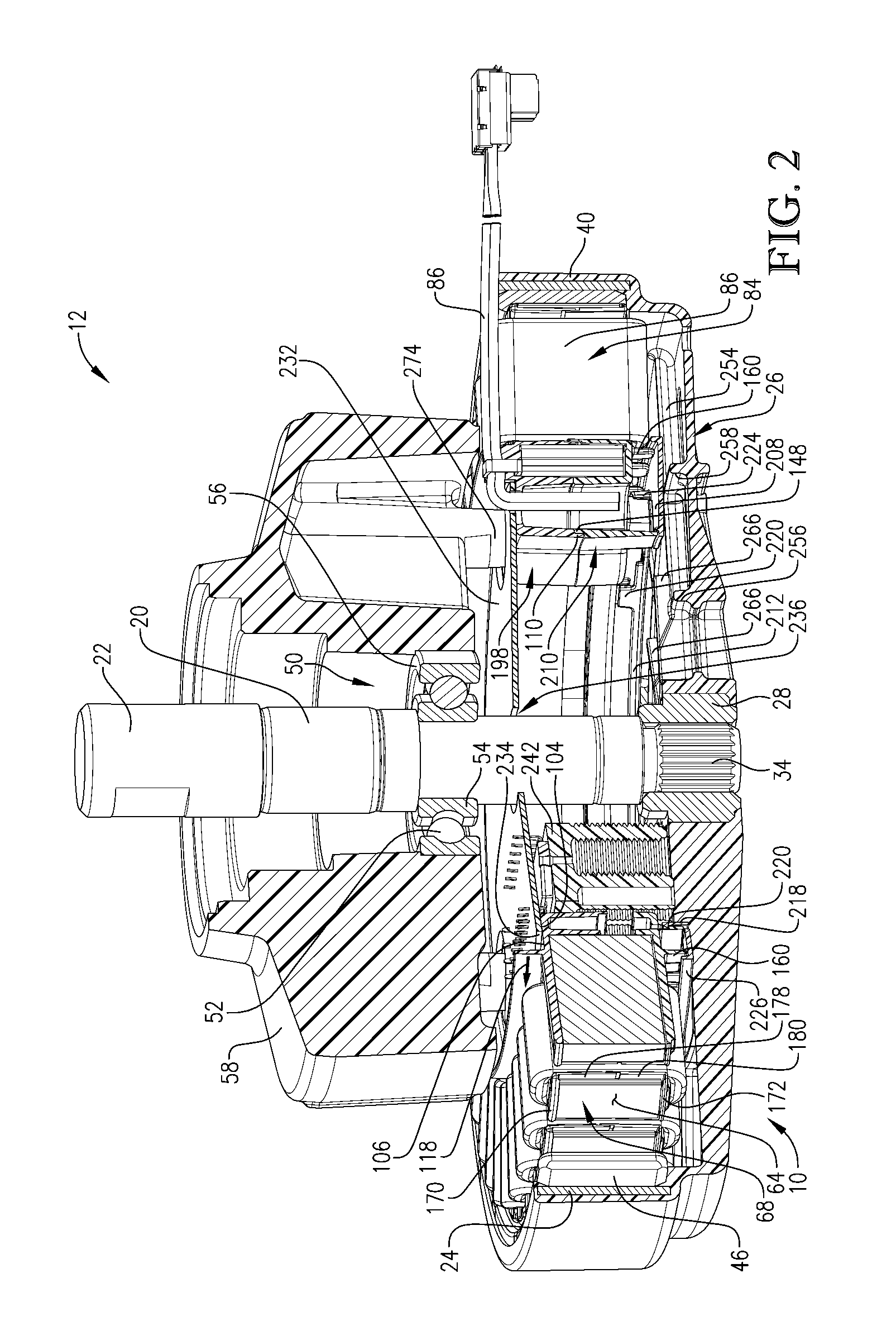 Integrated direct drive motor and control