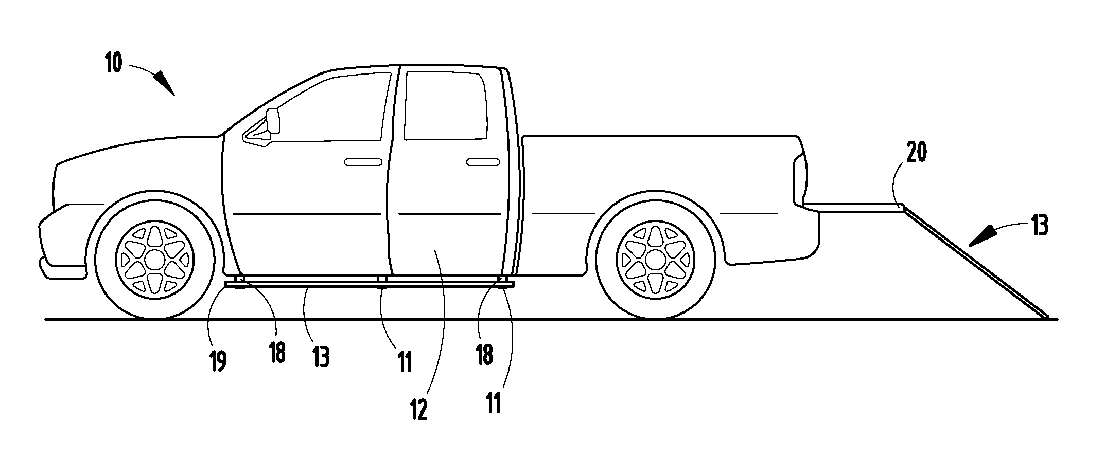 Multi-functional running board and ramp apparatus