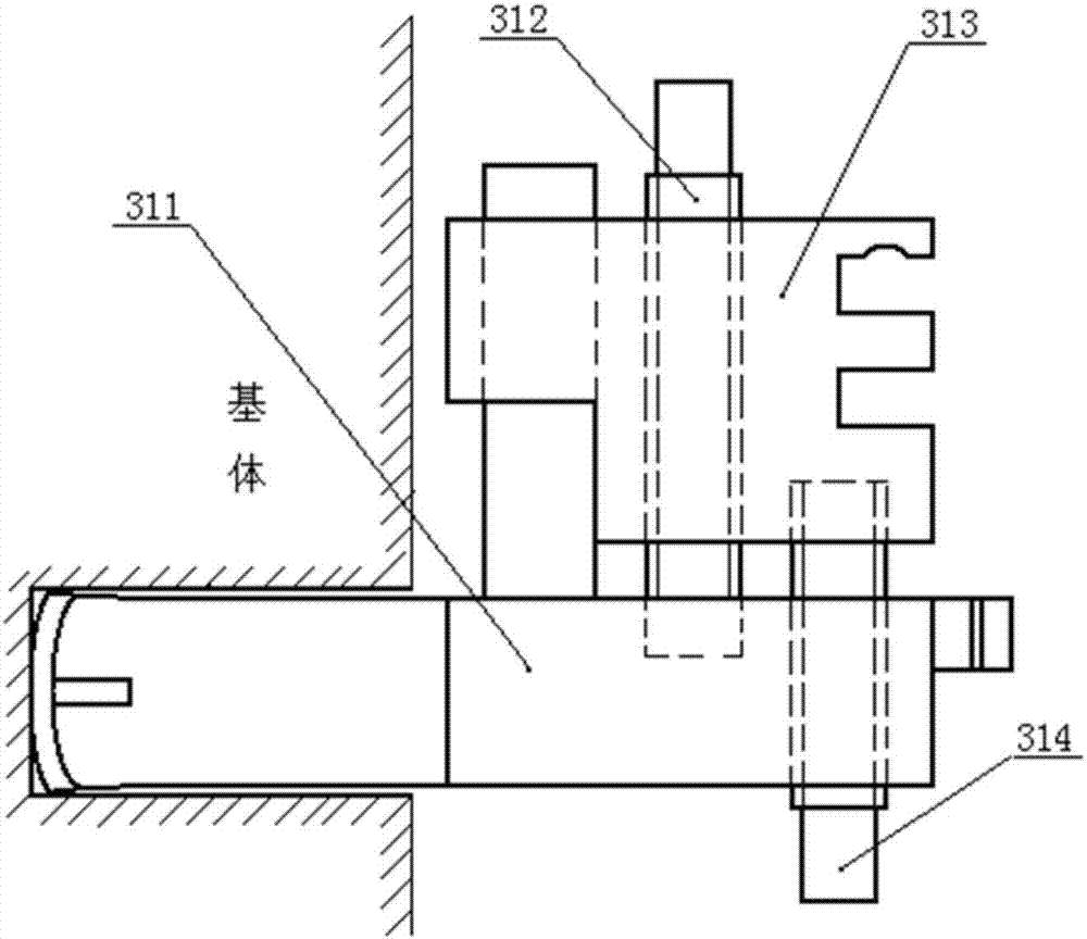 Combined hanging piece for detachable dry hanging stone or ceramic tiles