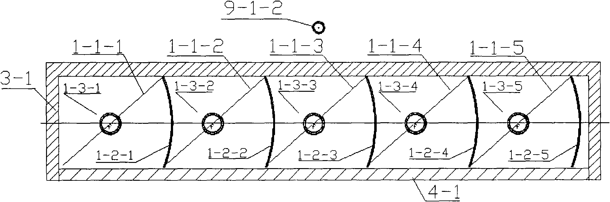 Solar water heater lighting by using light-focusing cylinder of secondary reflection parabolic cylinder