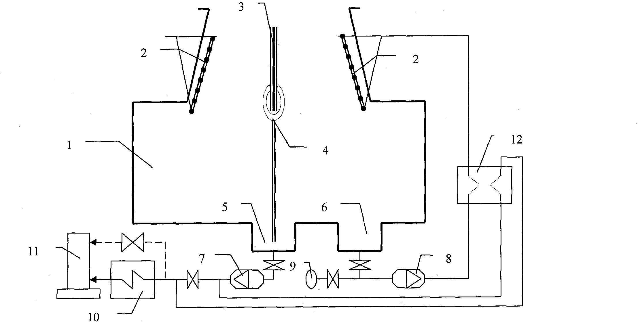 Energy-saving heat exchange system with direct vapor-water mixing