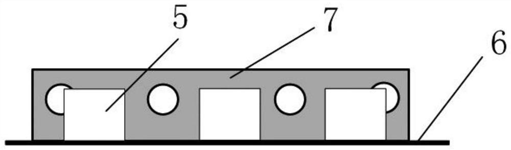 Prefabricated pier connecting system of fabricated beam bridge and construction method thereof