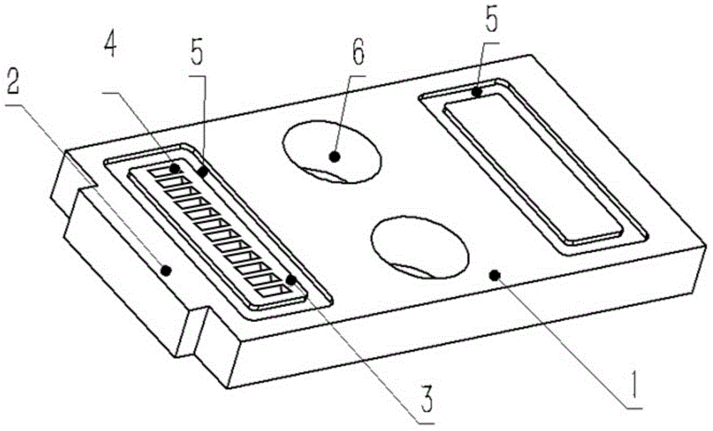 Monolithic macro-channel heat sink for semiconductor laser and semiconductor laser