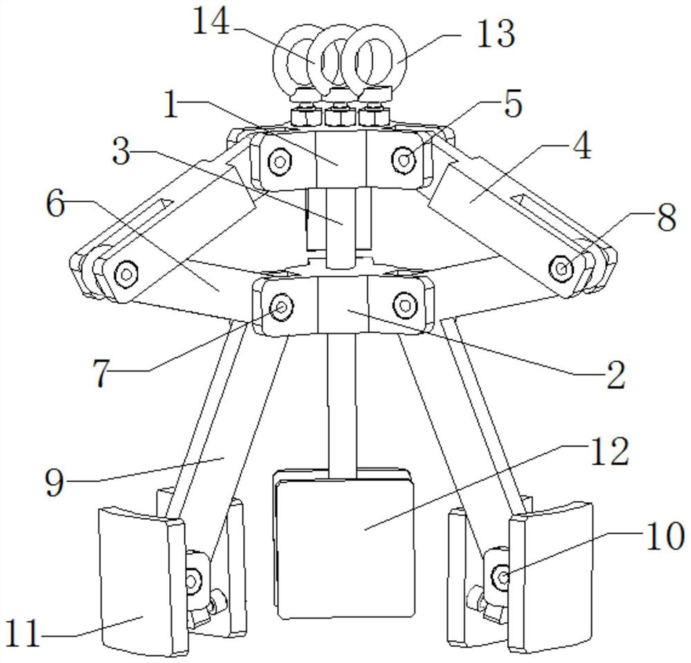 Lifting appliance for steel cable crane