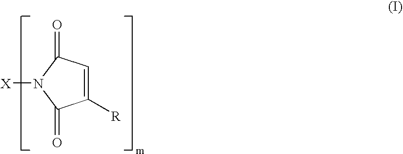 Thermosetting resin compositions containing maleimide and/or vinyl compounds